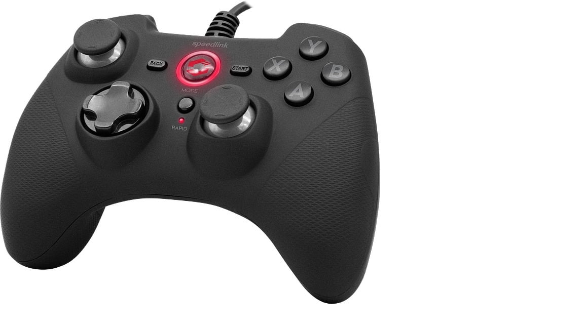 Speedlink - Rait Gamepad för PC/PS3/Switch Rubber