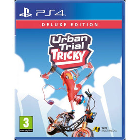 Urban Trial Tricky Deluxe Edition – PlayStation 4 – spilomslag