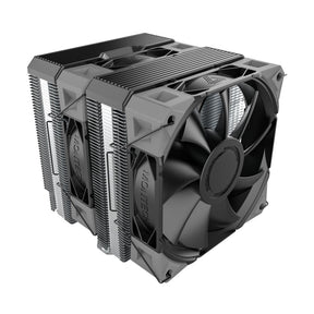 Montech NX600, dual tower, 6 HP CPU Cooler, Black Telon Technology Co Ltd (Montech)