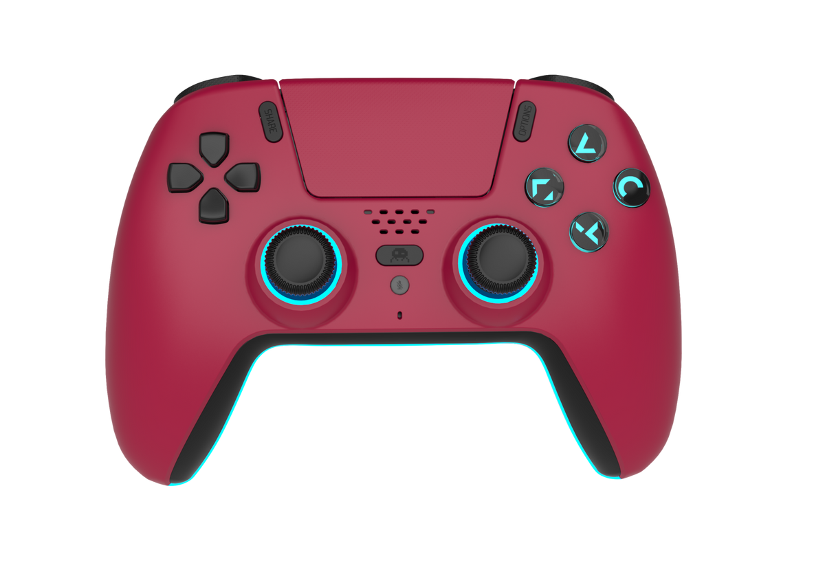 Freaks and Geeks Bluetooth-controller til PS5 – Cherry Red