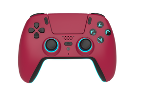 Freaks and Geeks Bluetooth-controller til PS5 – Cherry Red