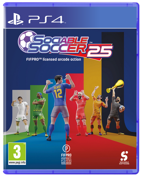 Sociable Soccer 25 – PlayStation 4 – spilomslag