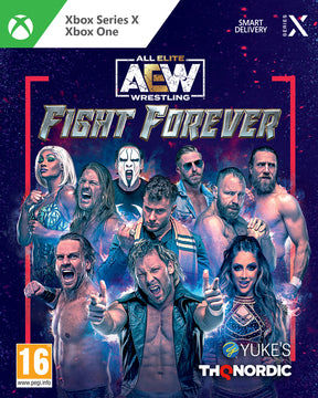 AEW: Fight Forever – Xbox One / Xbox Series X – spilomslag