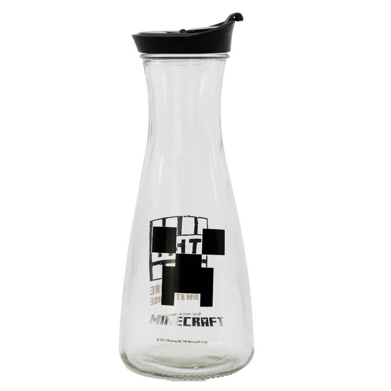 Minecraft Xl Glasflaska (Creeper)