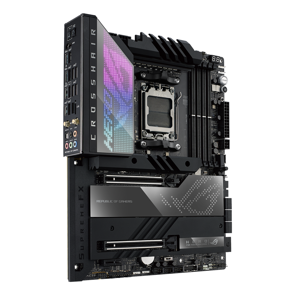 ASUS ROG CROSSHAIR X670E HERO (ATX, X670E, AM5)