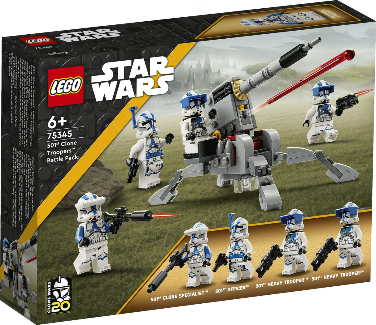 LEGO Star Wars - 501st Clone Troopers™ Battle Pack 75345