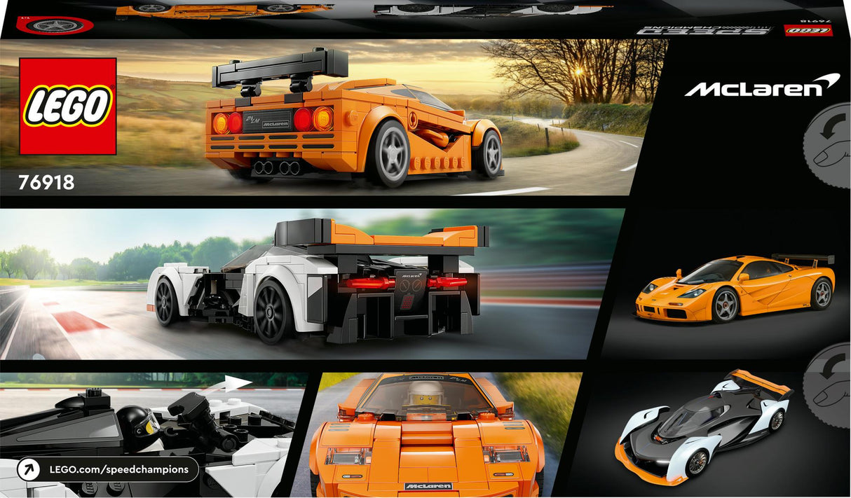 LEGO Speed Champions - McLaren Solus GT &amp; McLaren F1 LM (76918)