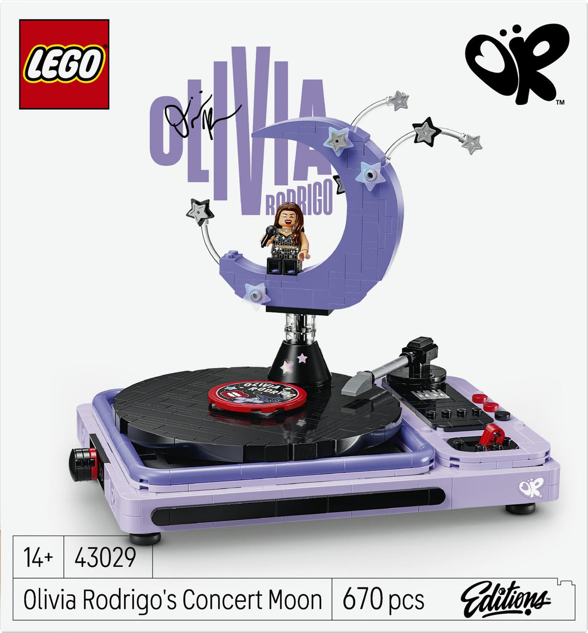 LEGO - Editions Music - Olivia Rodrigo's Concert Moon (43029) LEGO