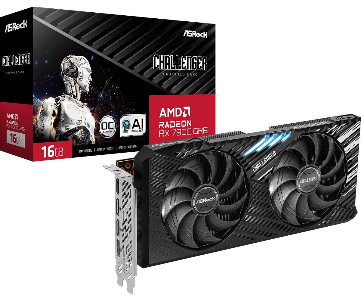 ASRock Challenger Radeon RX 7900 GRE 16GB OC