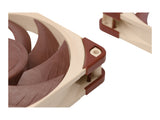 Noctua NF-A12x25 PWM Fan 1-pack Brun Hvid 120 mm