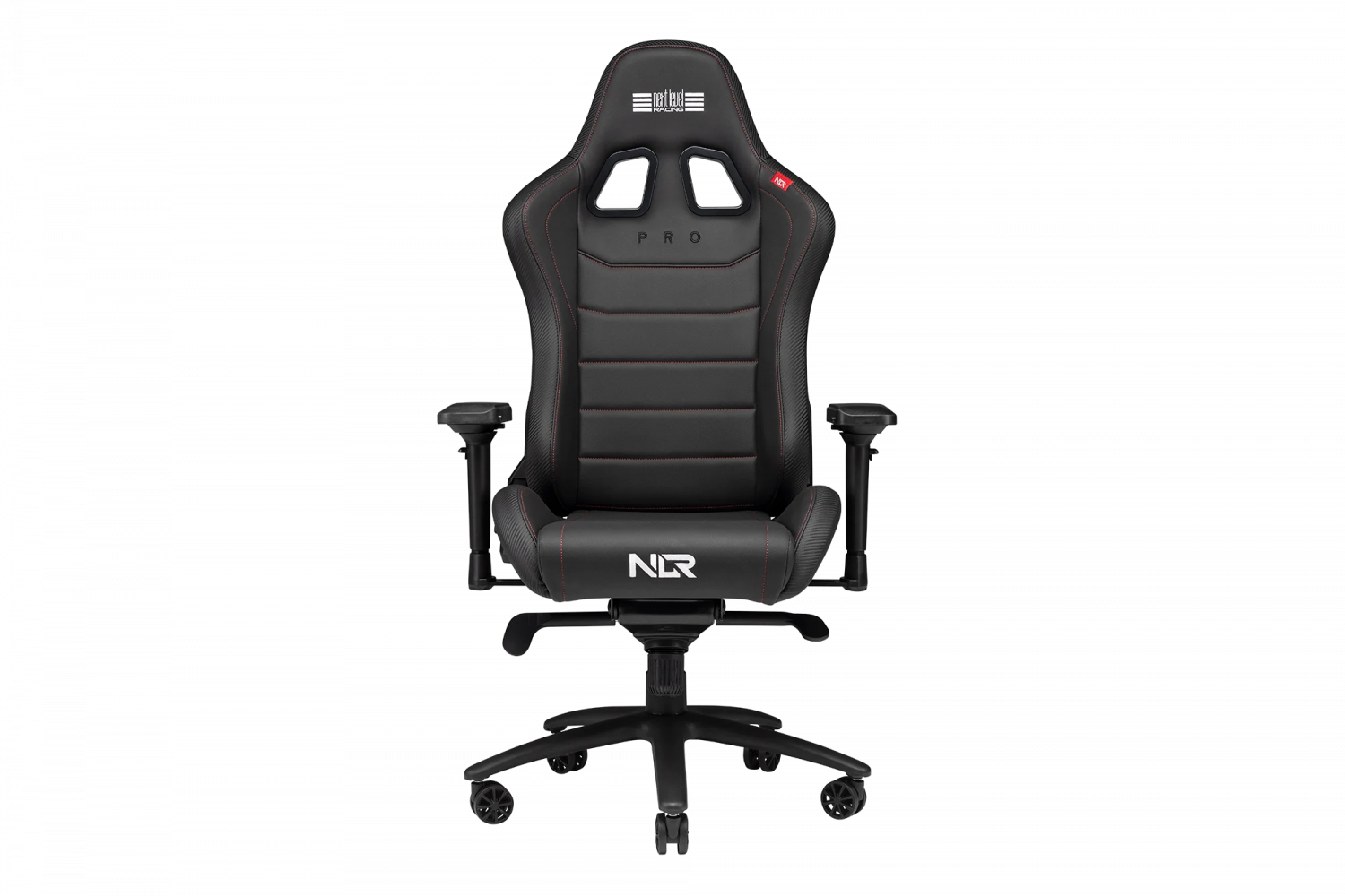 Next Level Racing - Pro Gaming Chair - Black Leather Edition