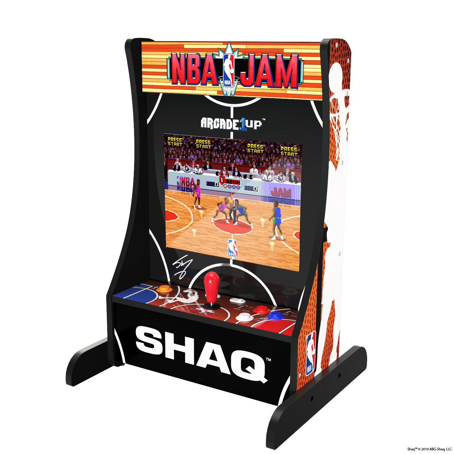 ARCADE 1 UP NBA JAM PARTYCADE MACHINE