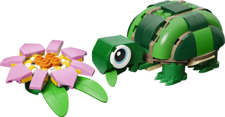LEGO - LEGO Creator - Turtle with a Water Lily Flower (31377) LEGO
