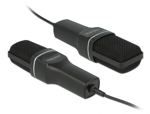 Delock USB Kondensator Mikrofon Set - für Podcasting, Gaming und Gesang DeLOCK