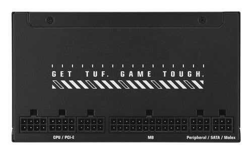 ASUS TUF Gaming 650B EVO – teknisk mærkat på huset