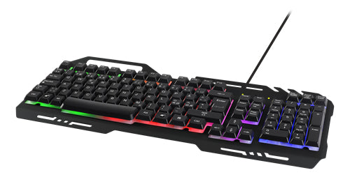 DELTACO GAMING GAM-042 Tangentbord Membran RGB Kabel Nordic