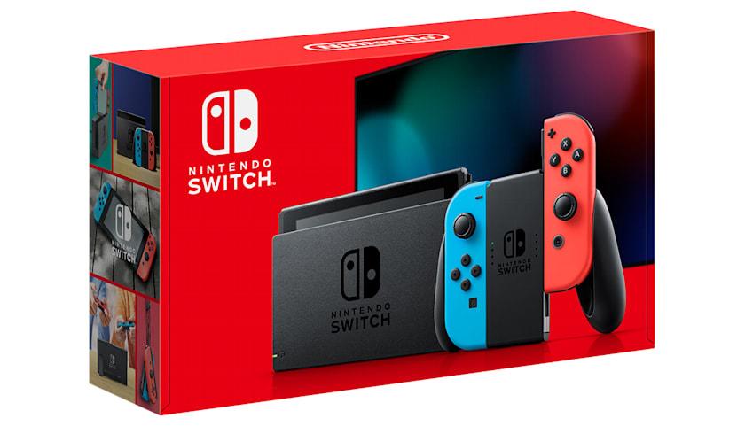 Nintendo Switch-konsol - Neonblå/Röd + Nintendo Switch Sports
