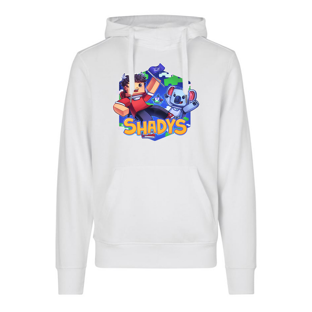 Shady&#039;s Koala Hoodie - Vit
