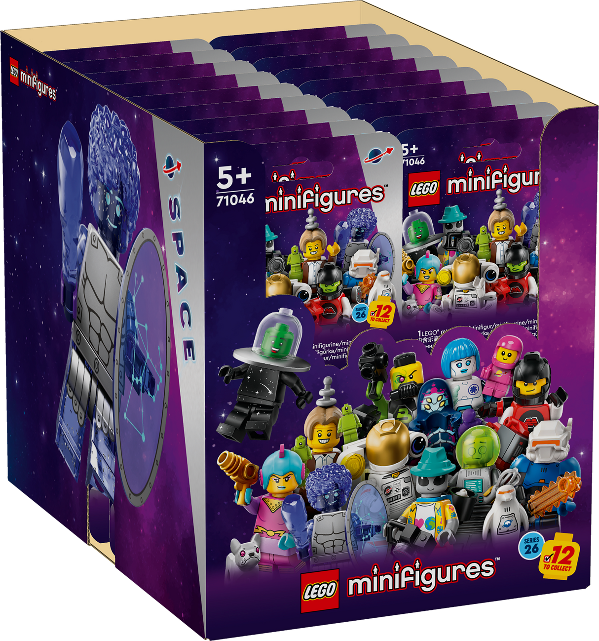 LEGO Minifigures – Minifigures Series Space (36 Påsar) (71046/6470840)