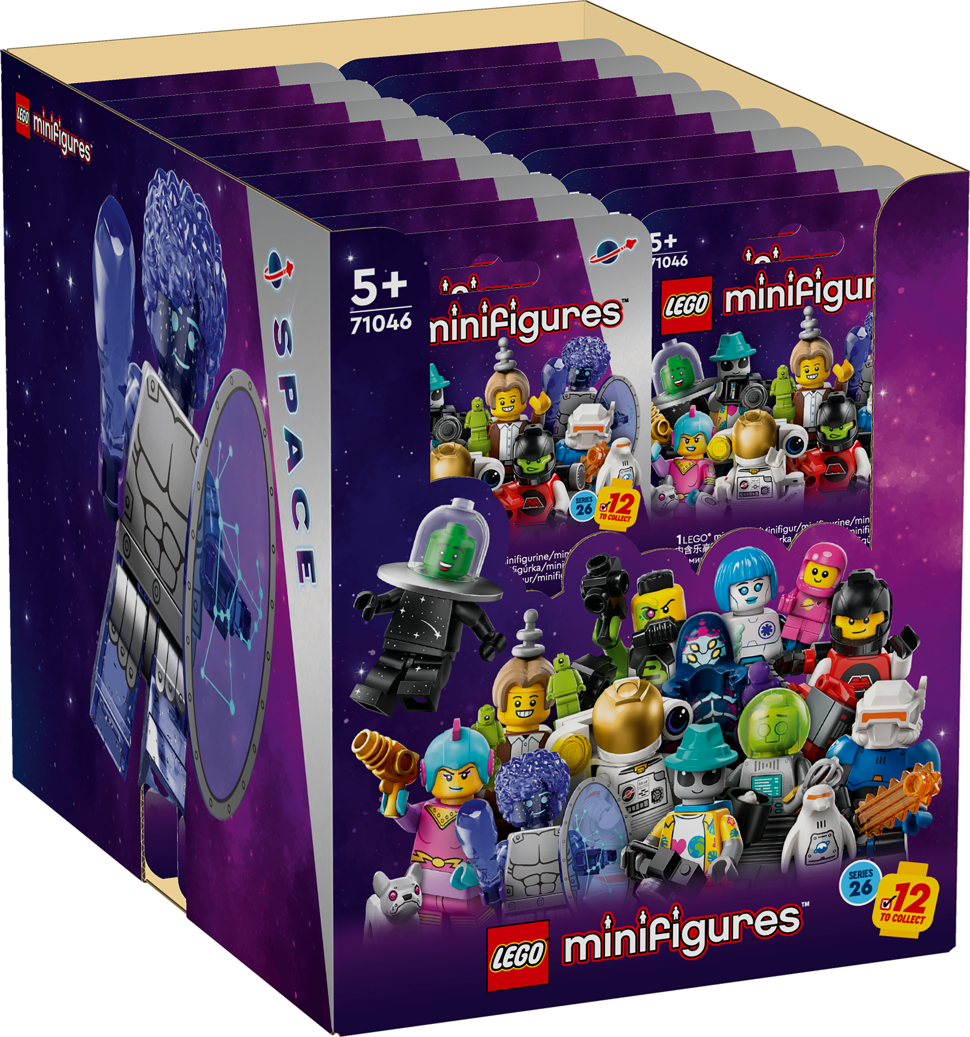 LEGO Minifigures – Minifigures Series Space (36 Påsar) (71046/6470840)