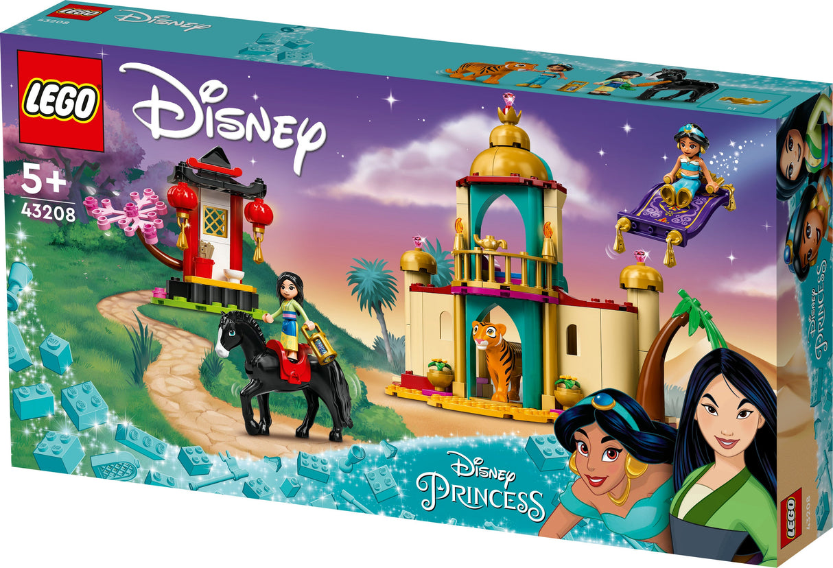 LEGO Disney Jasmine Och Mulans äventyr 43208