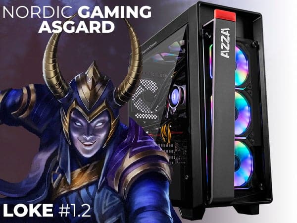 Nordic Gaming Asgard Loki #1.2 i5-10400F 8GB 256GB GTX 1660