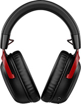 HyperX Cloud III Trådlöst Headset Svart Röd