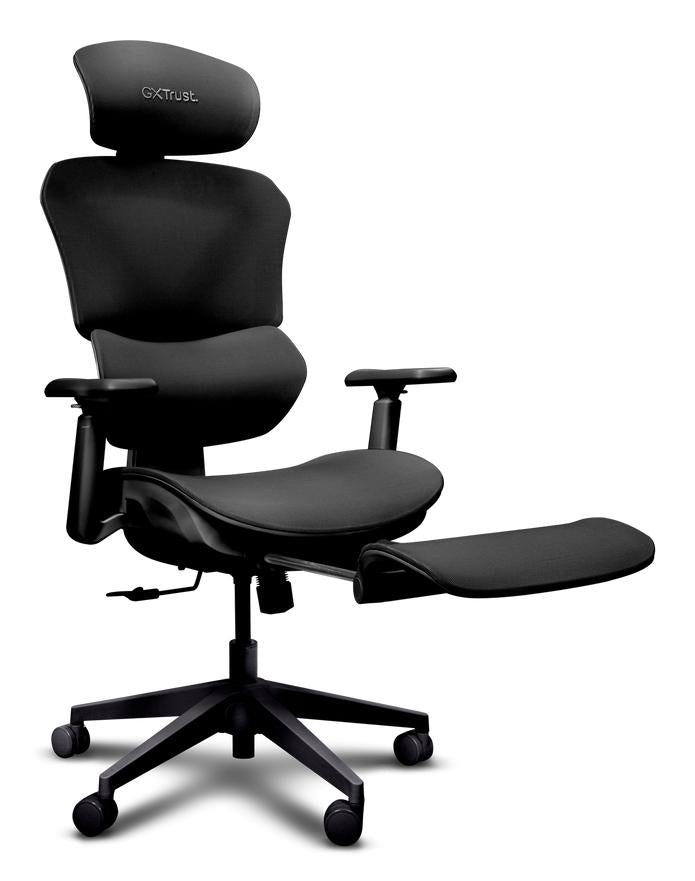 TRUST GXT725 RIVARA MESH GAMING CHAIR - BLACK TRUST
