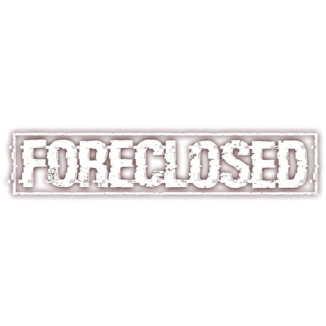 Foreclosed – PlayStation 5 – illustration og logo