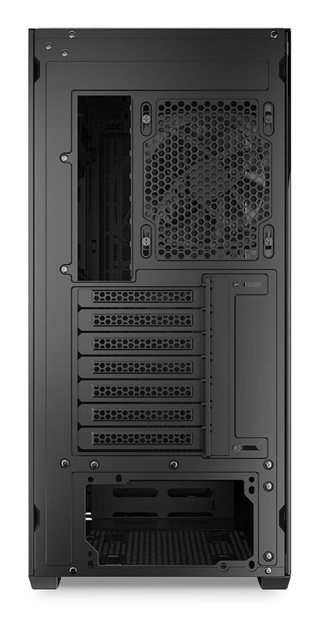 Sharkoon AK5M RGB Black Mesh Front Tempered Glass 4x 120mm ARGB PWM Fans USB-C BTF ATX Gaming PC Case Sharkoon