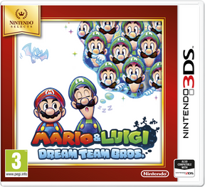 Mario & Luigi Dream Team Bros. Nintendo Selects 3DS – Nintendo Selects-emballage