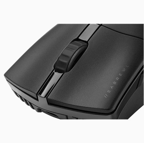 CORSAIR Champion Series SABRE RGB PRO TRÅDLÖS Optisk Trådlös Kabel Svart