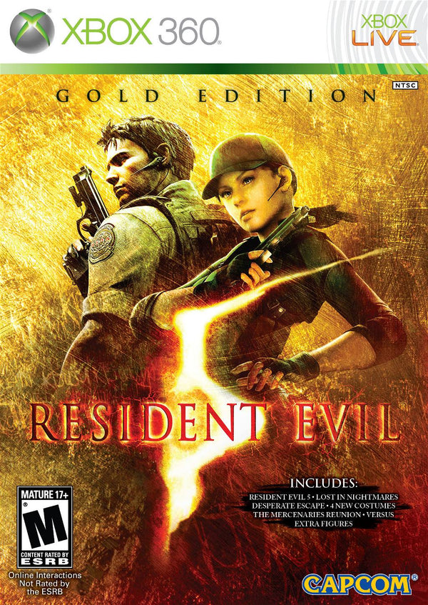 Resident Evil 5 – Gold Edition – Xbox 360
