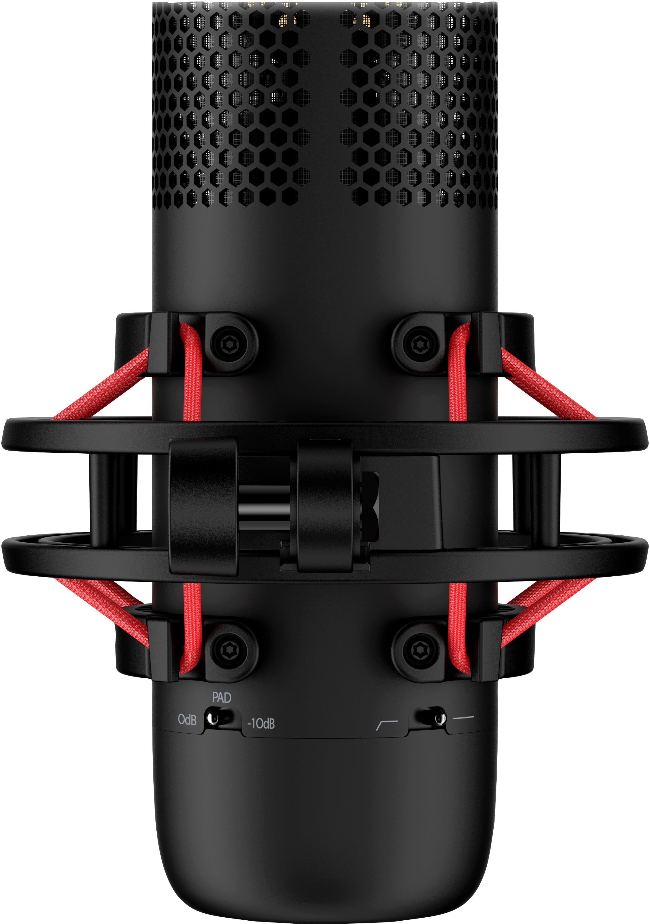 HyperX ProCast Mikrofonkabel -38dB Cardioid Svart Röd