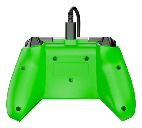 Turtle Beach Rematch Core Wired – Xbox/PC, hvid/grøn – Grøn bagside