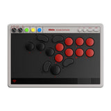 8BitDo Arcade Controller Switch/PC Grå – Grå controller med røde knapper