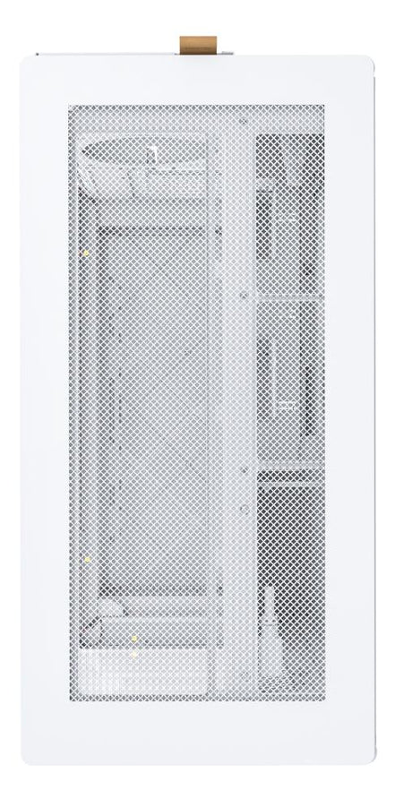 Montech HS02, Glass front, ATX, no fans - White Telon Technology Co Ltd (Montech)