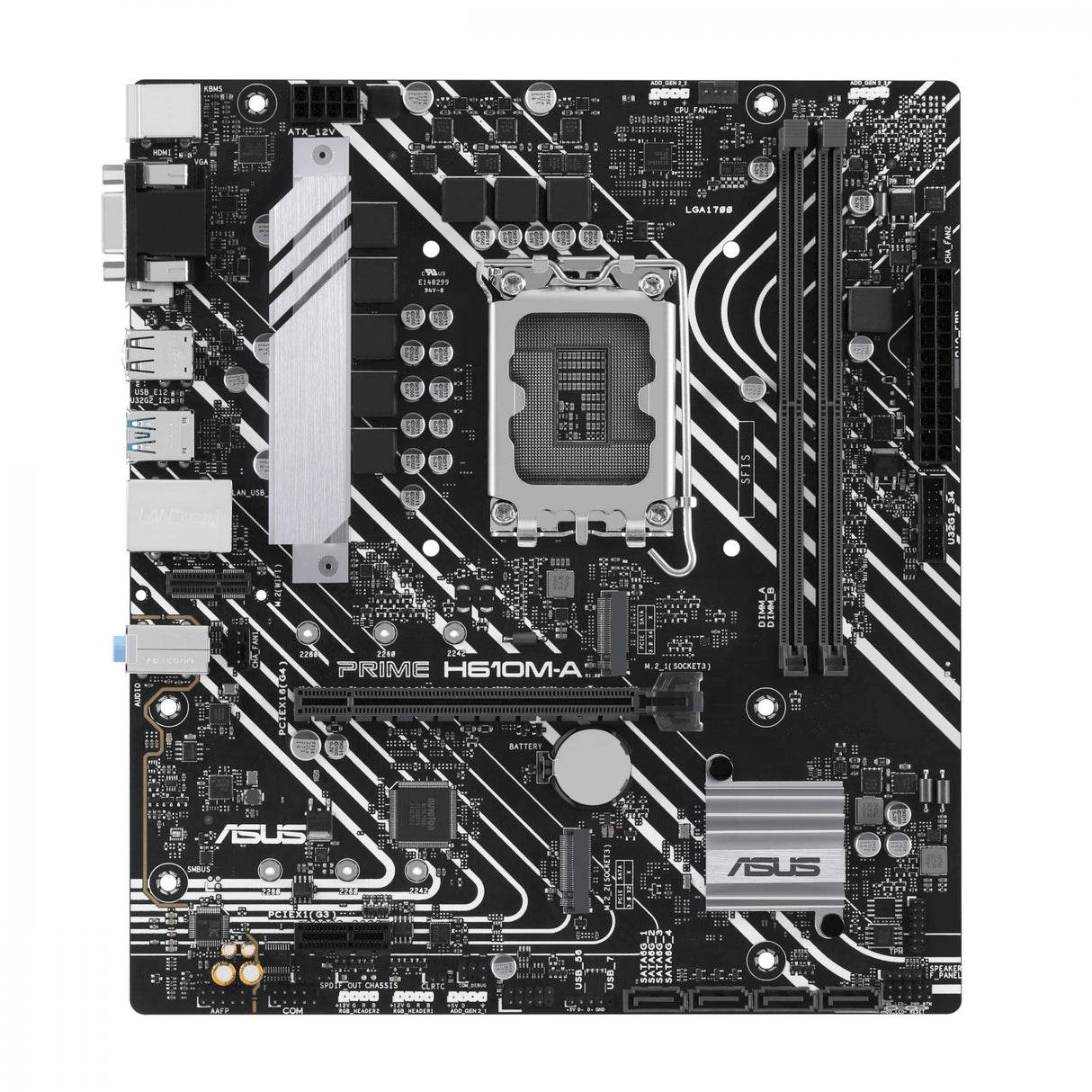 ASUS PRIME H610M-A-CSM (mATX, H610, LGA 1700, DDR5)