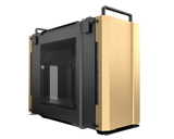 Cougar Dust 2 Small Form Factor Mini ITX Svart Gul