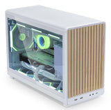 Lian Li A3- mATX-Wood edition, White, Birch, glass panel Lian Li