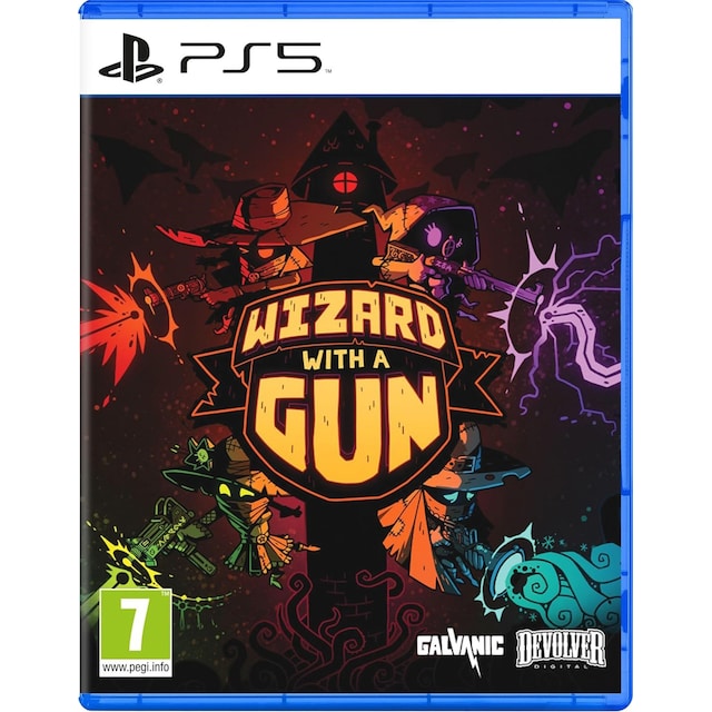 Wizard with a Gun – PlayStation 5 – spilomslag