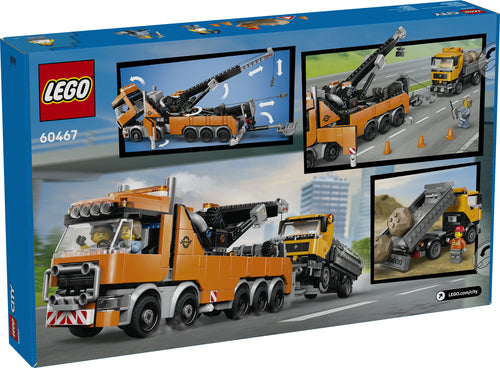 LEGO - LEGO City - Heavy-Duty Recovery Tow Truck with Crane (60467) Lego