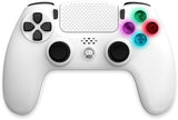 Freaks and Geeks trådløs PS4-controller – hvid