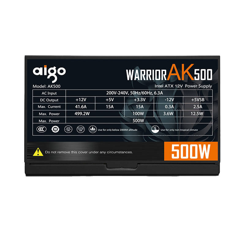 Datorströmförsjöning Aigo AK500 (svart)