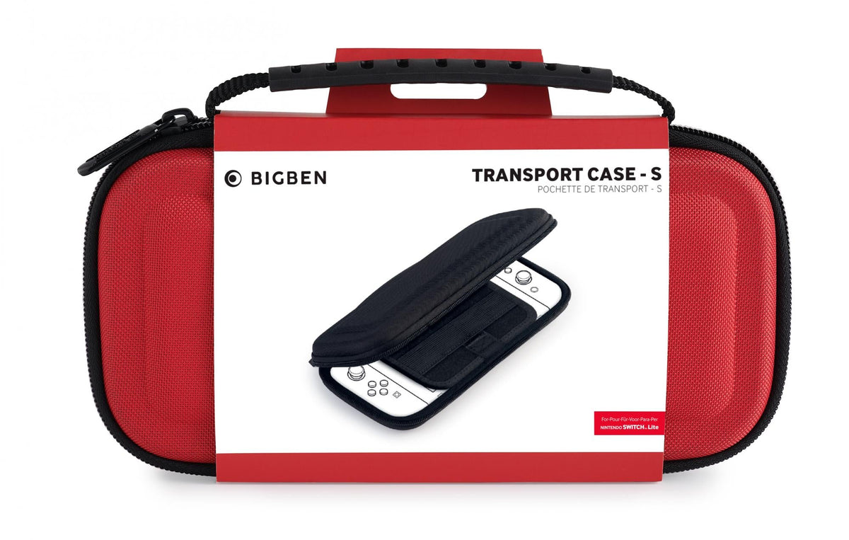 Big Ben Large Protection Pouch Red  (Switch Mini) /Nintendo Switch Nacon