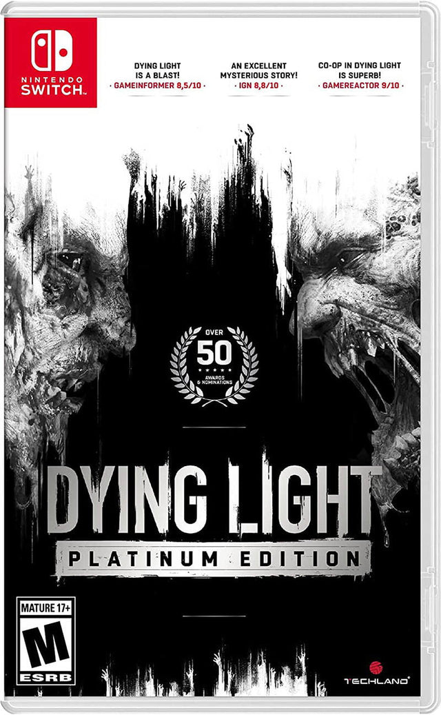 Dying Light Platinum Edition Nintendo Switch Import – Amerikansk importemballage