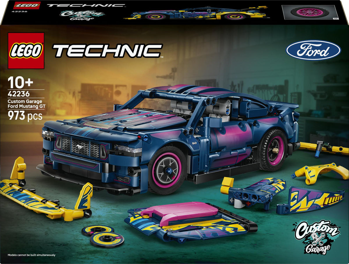 LEGO - Technic - Custom Garage Ford Mustang GT Car (42236) LEGO