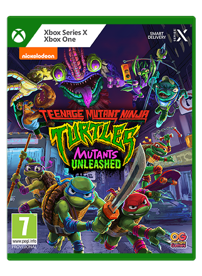 Teenage Mutant Ninja Turtles: Mutants Unleashed – Xbox One / Xbox Series X – spilæske