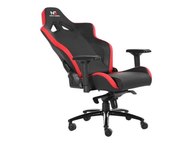 Nordic Gaming Heavy Metal Gamerstol Svart Röd