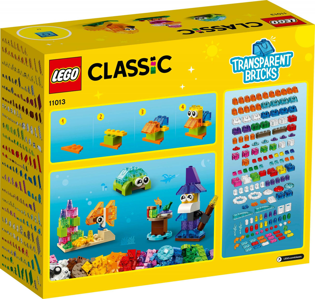 LEGO Classic - Creative Transparent Bricks (11013)